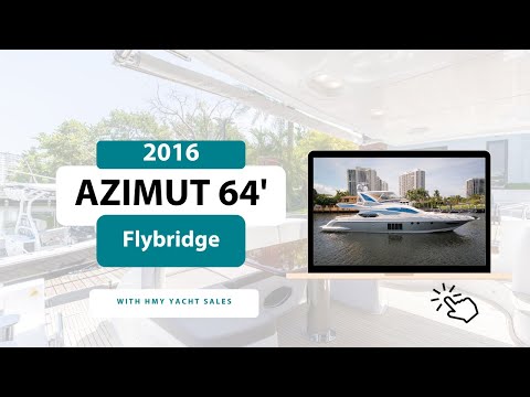 Azimut 64 Flybridge video