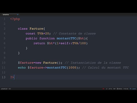 Short video Programmation Orientée Objet POO