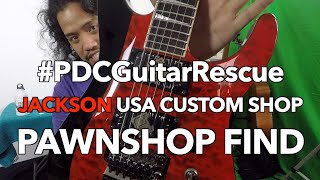 Video thumbnail for Jackson USA Custom Shop Soloist | Pawnshop Find | #PDCGuitarRescue by Perfecto De Castro