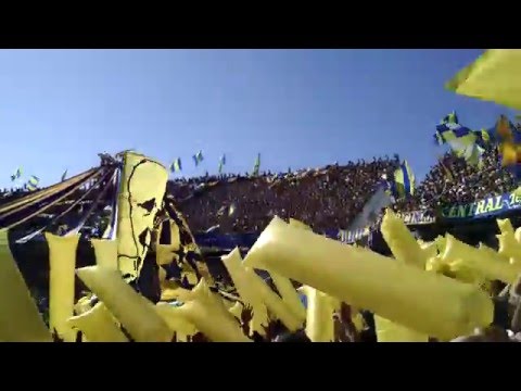 "Recibimiento Rosario Central vs Newell's - Clasico 2016" Barra: Los Guerreros &bull; Club: Rosario Central