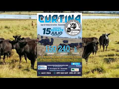 Remata Ernesto Esteves y Cia - Local Liga del Trabajo de Curtina Tacuarembó- 15 de Julio de 2026
