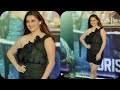 Shivaleeka Oberoi Looking Gorgeous In Black One Peace On The Blue Carpet Of Drishyam 2 Premiere