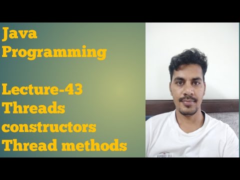Java 43 Thread Class Methods Thread Class Constructors Sleep Join Setname Setid