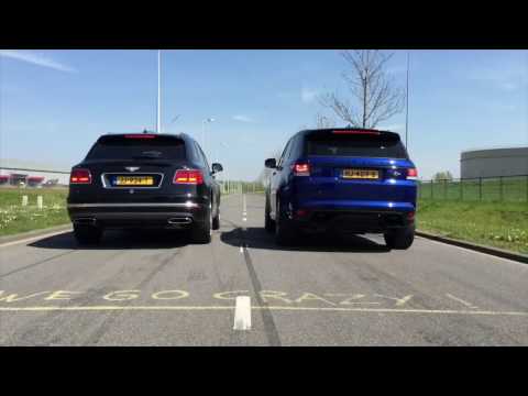 Bentley Bentayga vs  Range Rover Sport SVR