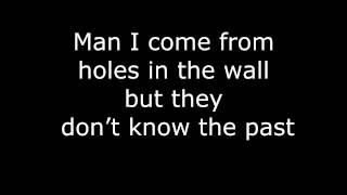 Machine Gun Kelly - Invincible Lyrics ( wrestlemania 28 theme song )
