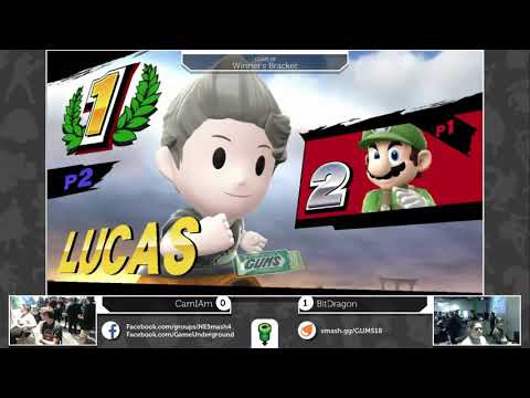 GUMS 18 Singles (Winner's Bracket) - CamIAm (Mario/Dr. Mario) vs BitDragon (Lucas)