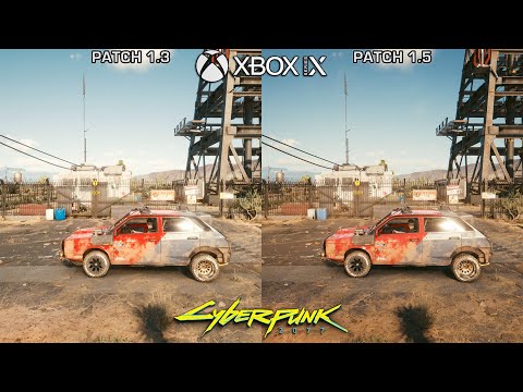 Cyberpunk 2077 Patch 1.5 | Xbox Series X Graphics Comparison (Next Gen Update)