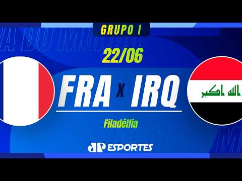 França x Iraque – AO VIVO – 22/06/2026 – Copa do Mundo