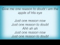 Jason Upton - One Reason Lyrics