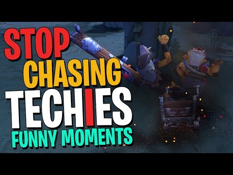 When Hunting Techies Goes Wrong - DotA 2 Funny Moments