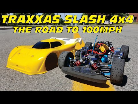 Traxxas Slash 4x4 Speed Run Build - The Road To 100 Mph - **PART 2 of 2 #ROADTO100MPH