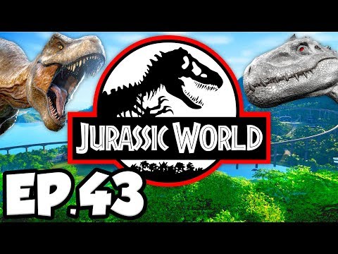 Jurassic World: Evolution Ep.43 - STEGO DINOSAURS SHENANIGANS! BUILDING NEW AREA (Gameplay Lets Play