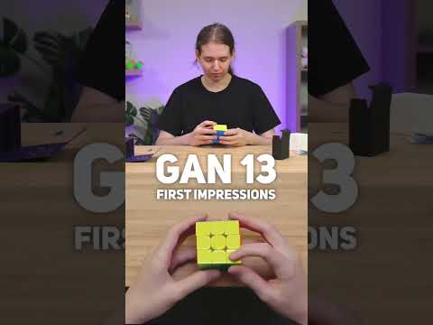 Zauberwürfel-Weltrekordhalter probiert den GAN13 Maglev aus