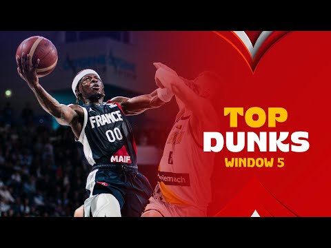 Top 25 DUNKS - #FIBAWC 2023 Qualifiers Window 5
