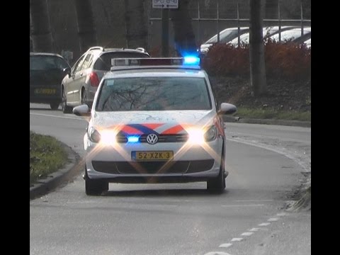 P1, Politie Touran naar onbekende melding in Leeuwarden