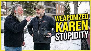 Karen STEALS youtuber's Drone - COPS force the Walk of SHAME