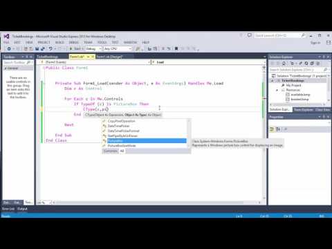 1 VB NET Booking System Introduction