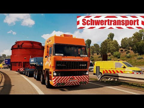 ETS2 SPECIAL TRANSPORT #1108: Heavy-duty transport with 400 hp | Euro Truck Simulator 2