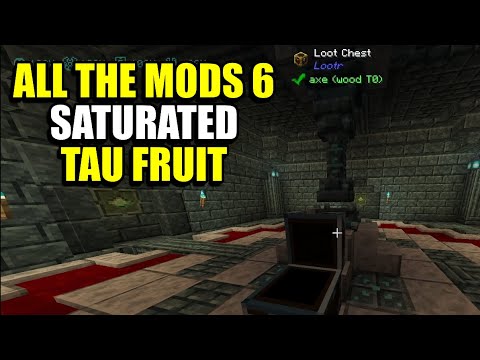 DEWSTREAM - Ep152 Saturated Tau Fruit - Minecraft All The Mods 6 Modpack