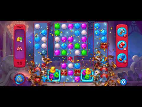 Fishdom Hard level 10520 no boosters フィッシュダム ハード