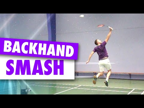 Badminton backhand smash - Jump like Lee Zii Jia