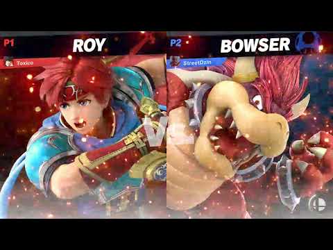 The Raven's Best WiFi Weekly #4 LR6: Namefireball (Roy) vs StreetDzine (Snake, Bowser)