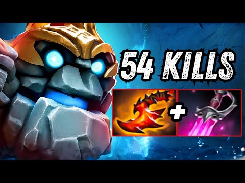 No Mercy 54Kills Tiny One Shot Delete Khanda + Overwhelming Blink Builds Dota 2
