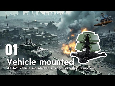 Series 01: The AT-625 Vehicle-mounted Four-sided Counter-UAV Equipment