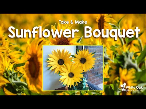 Take & Make Paper Sunflower Bouquet