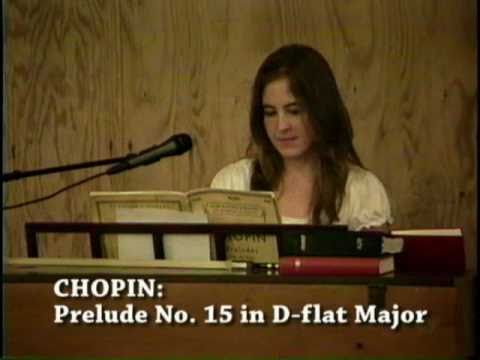 Camp Dwight 2007 Piano - CHOPIN Prelude No. 15 "Raindrop"