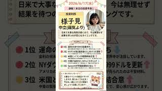 【速報！6/17】ダウ最高値51,999ドルでも日経は波乱！半導体急落・FOMC前夜の今日をどう乗り切る？#日本株 #相場予想  #投資初心者 #わかりやすく #FOMC #日経平均 #半導体