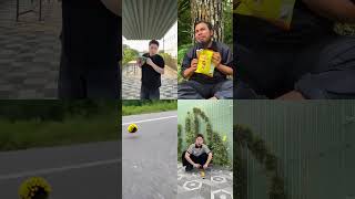 Download lagu Membuka bungkus camilan lezat dan terkejut melihat serangga kuning lucu 🍿🐞✨ mp3