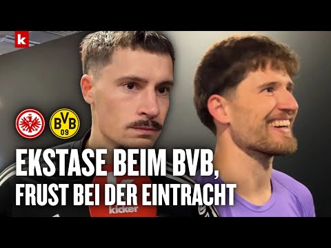 Video Thumbnail: Elfer-Held Kobel feiert, Koch und Krösche hadern mit dem Schiedsrichter | Frankfurt - Dortmund 2:4