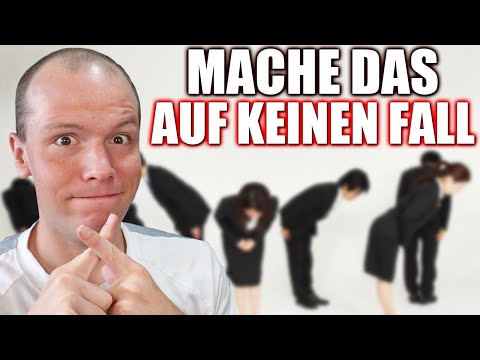 Don't do this in Japan! - 10 important rules for dealing with Japanese people