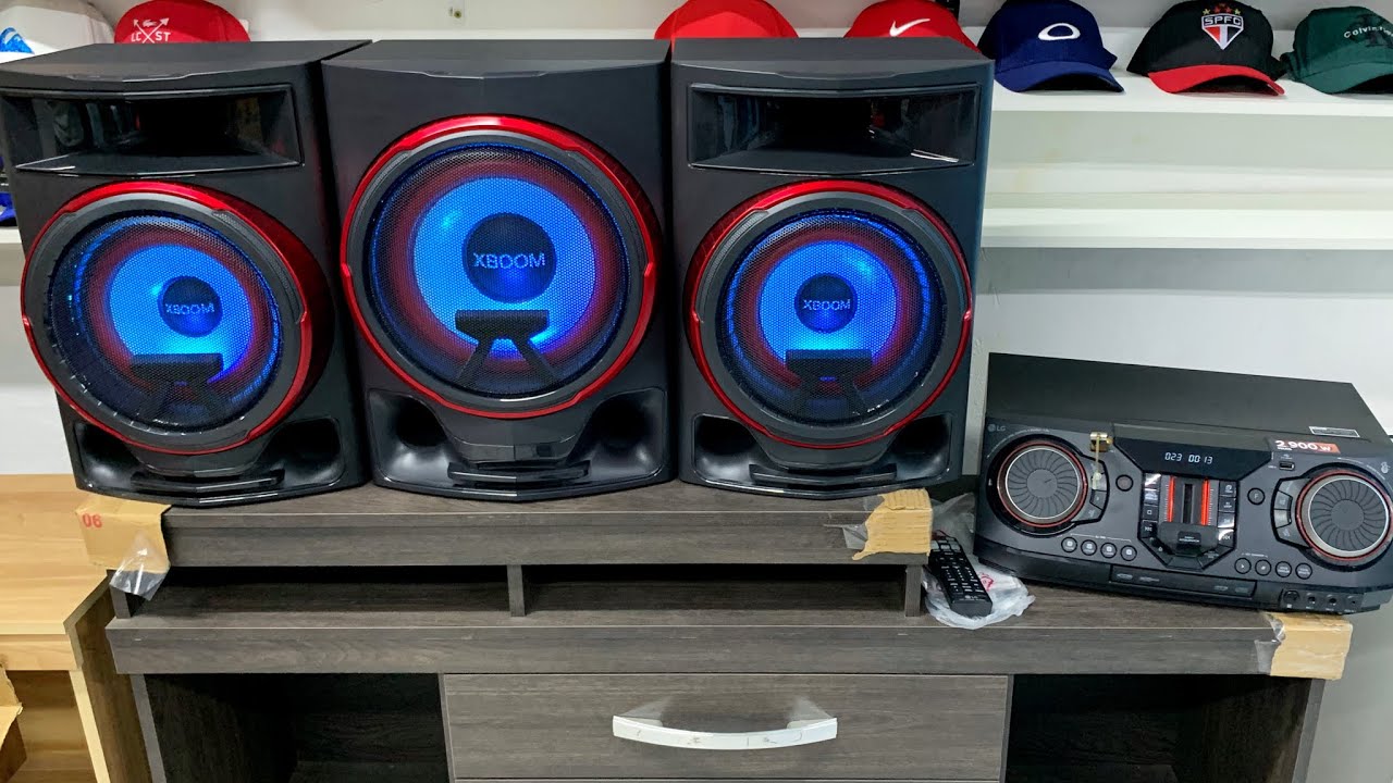 LG XBOOM CL 88 mini system muito top! ( nos mínimos detalhes)
