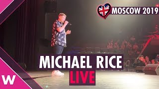 Michael Rice "Bigger Than Us" (UK) LIVE @ Moscow Eurovision Pre-Party 2019