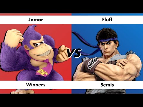 CoF Smash Ultimate Week 2: Jamar (Donkey Kong) Vs Fluffiluff (Ryu) Winners Semi-Finals