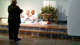 I've been washed in the water!