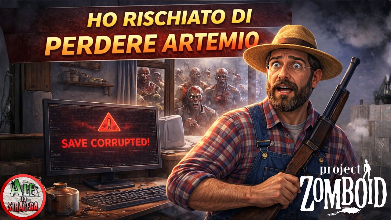 HO RISCHIATO DI PERDERE ARTEMIO || PROJECT ZOMBOID