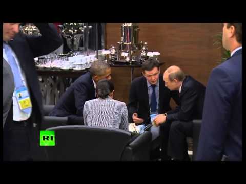 OBAMA DHE PUTIN KOKE ME KOKE DISKUTOJNE PER RENDESINE E SITUATES GLOBALE LAJM