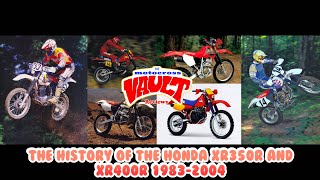 The History Of The Honda XR350R and XR400R 1983-2004