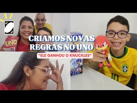 JOGAMOS UNO PELA PRIMEIRA VEZ EM FAMÍLIA - Katia Lessa e família