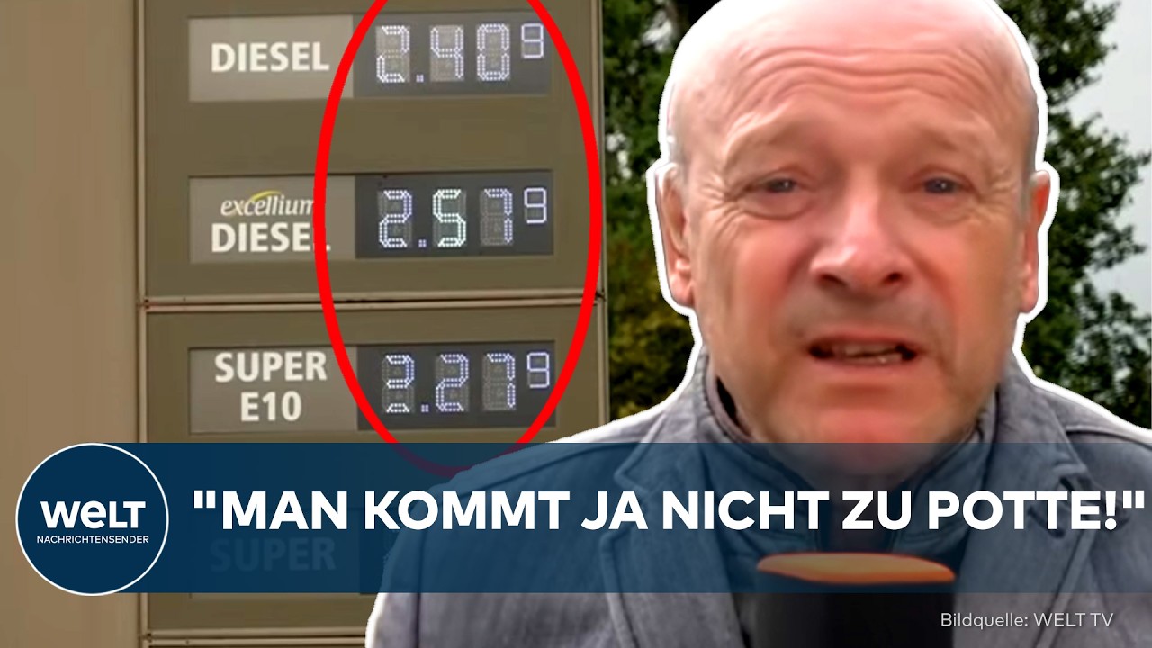 PREIS-SCHOCK AN DER ZAPFSÄULE: "Sie sind stocksauer!" Tanken wird immer teurer! Autofahrer wüten!