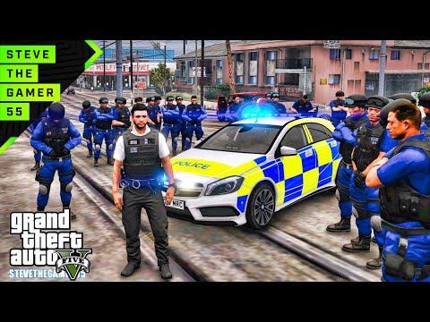 LSPDFR BRITISH PATROL!!!| (GTA 5  LSPDFR MOD ROLEPLAY) 4K