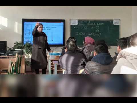 Kimyo ochiq darsdan lavhalar
