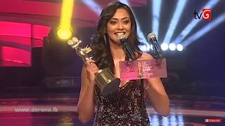 Lux Derana Film Awards 2018 - Yureni Noshika won Most popular actress of the year