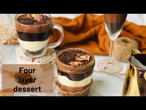 QUICK DESSERT | NO BAKE DESSERT | EGGLESS Mousse   #dessert #quickdessert #chocolateheaven