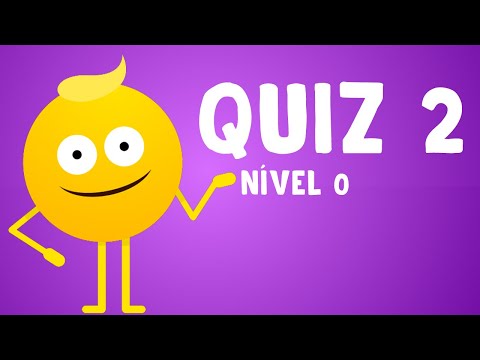 NÍVEL 0 - QUIZ 2  - INGLÊS PARA INICIANTES 🟢