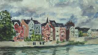 Scènes de Vie et Lumières en Peinture : Les Œuvres de Claude Hardenne 🎨