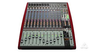 Video thumbnail for XENYX UFX1604 Analog Mixer and Multichannel USB/Firewire Interface by Behringer